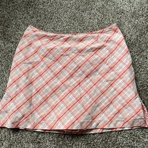 Plaid skort (vintage)